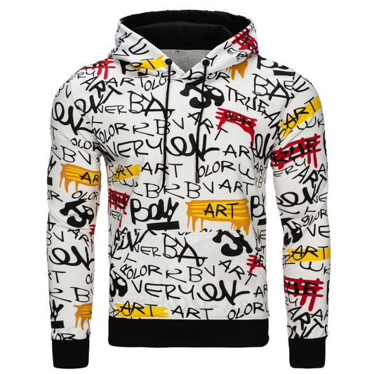 Men's Fashion Print Hoodie