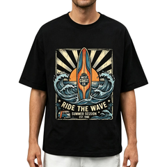 Men's 100% Cotton Short Sleeve Graphic T-Shirt