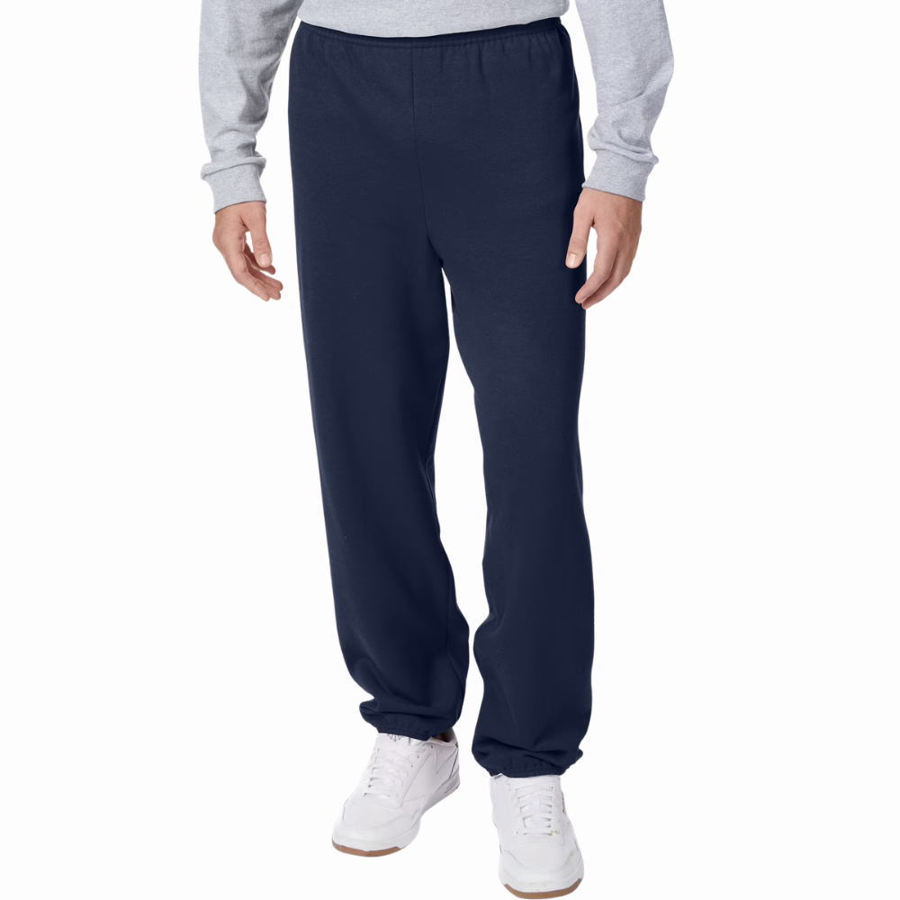 Men's EcoSmart fleece sweatpants featuring soft fleece fabric, a comfortable fit, and casual everyday style.