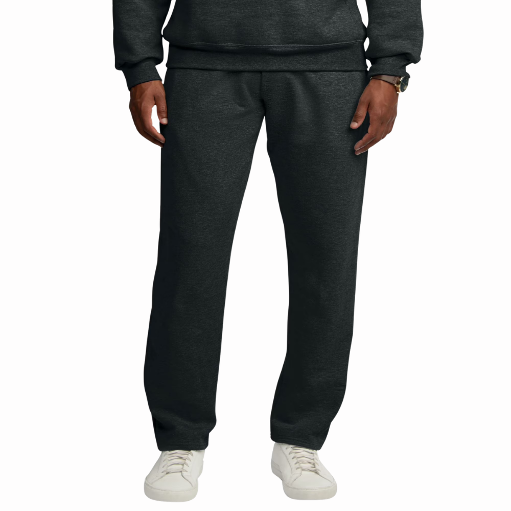 Men's EverSoft fleece open bottom sweatpants featuring a soft fabric feel, relaxed fit, and comfortable everyday style.