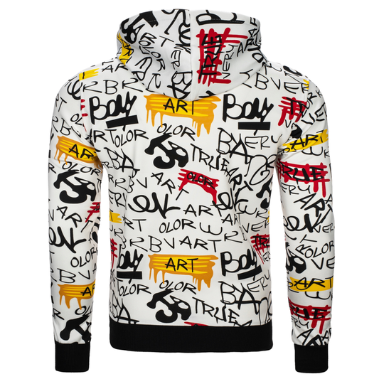Men's Fashion Print Hoodie