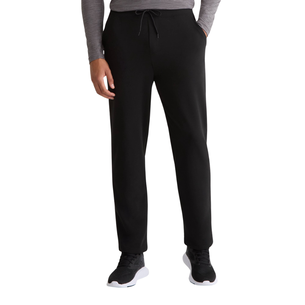 Men's performance French terry relaxed sweatpants featuring soft fabric, a comfortable fit, and versatile everyday style.